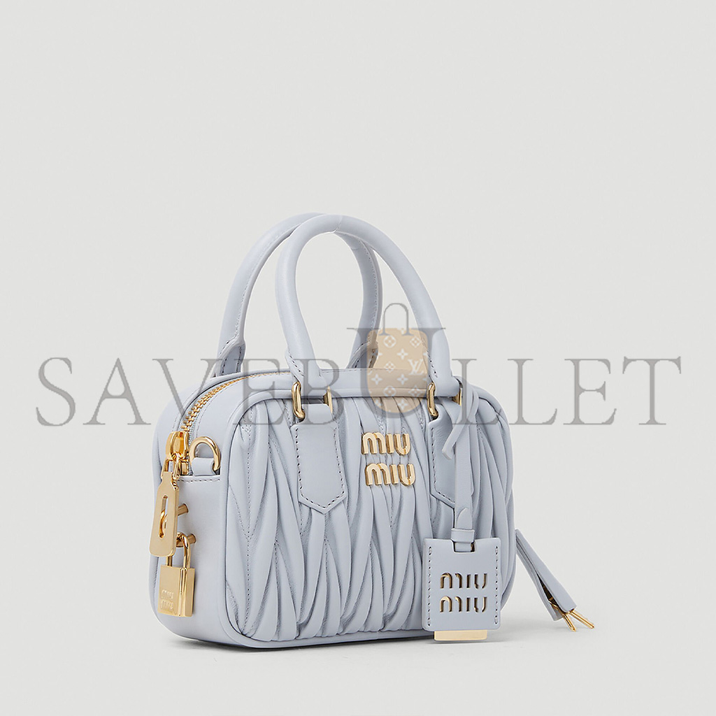 M1v M1v arcadie matelassÉ handbag 5bb123 (19*13*6cm)
